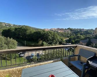 Duplex residence Terra Bella 1 air-conditioned, near beach and shops - Grosseto-Prugna - Balcon