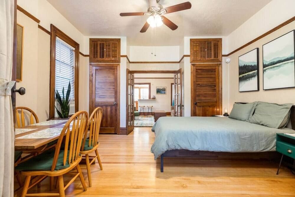 Craftsman Cabin - Historic Dtwn Avenues Apartment - סולט לייק סיטי - חדר שינה