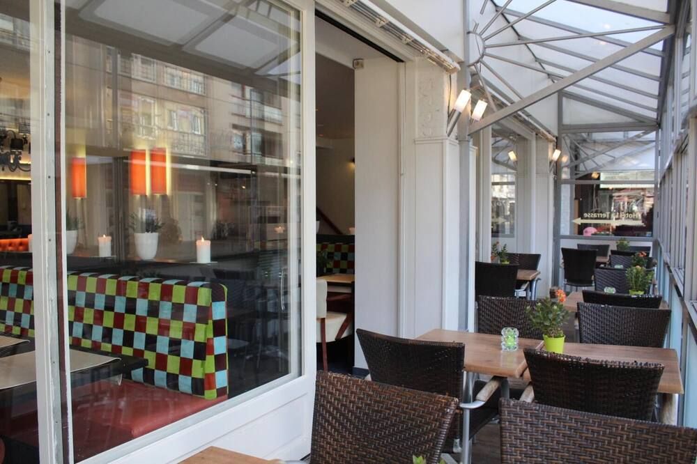 Hotel La Terrasse - De Panne - Patio