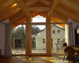 Ferienwohnung Seidlpark im Haus Ecker - Murnau - Balkón