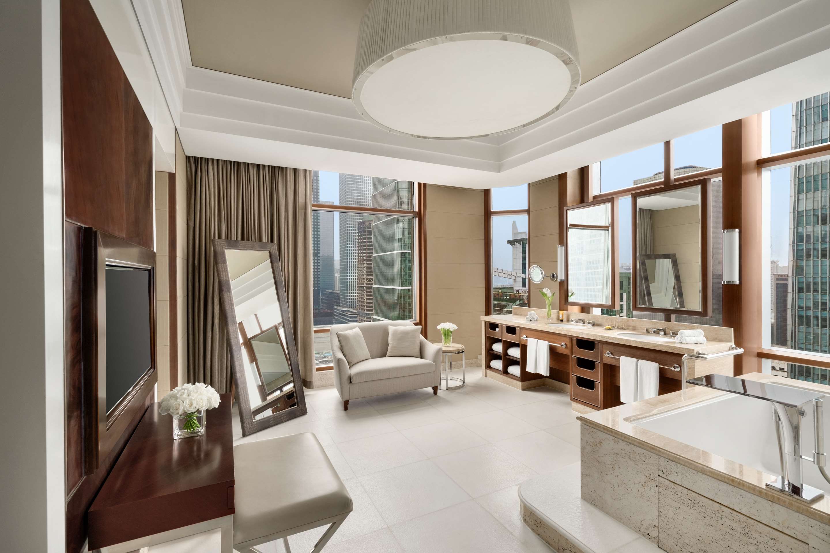 Bathroom view of Kerry Hotel, Beijing