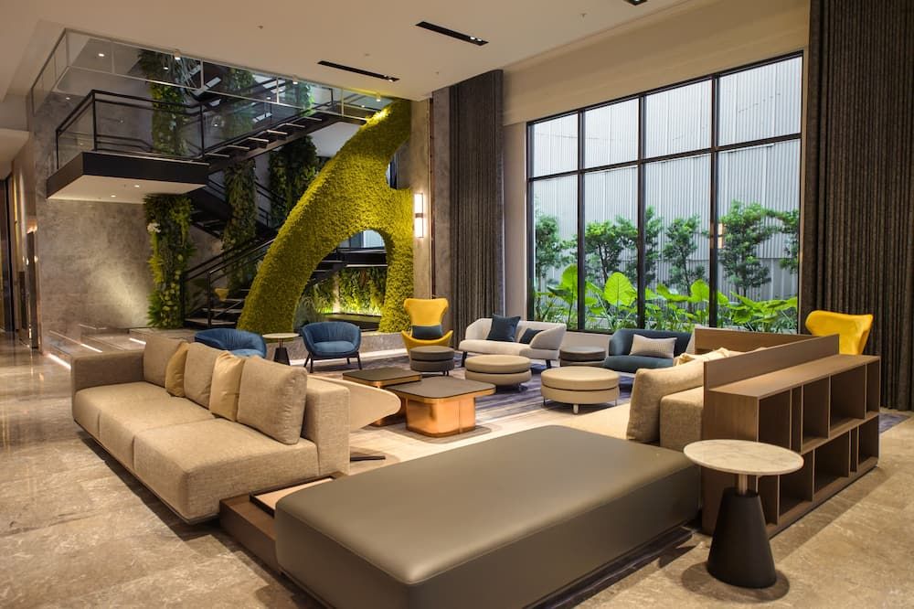 Lounge view of Grand Banyan Hotel