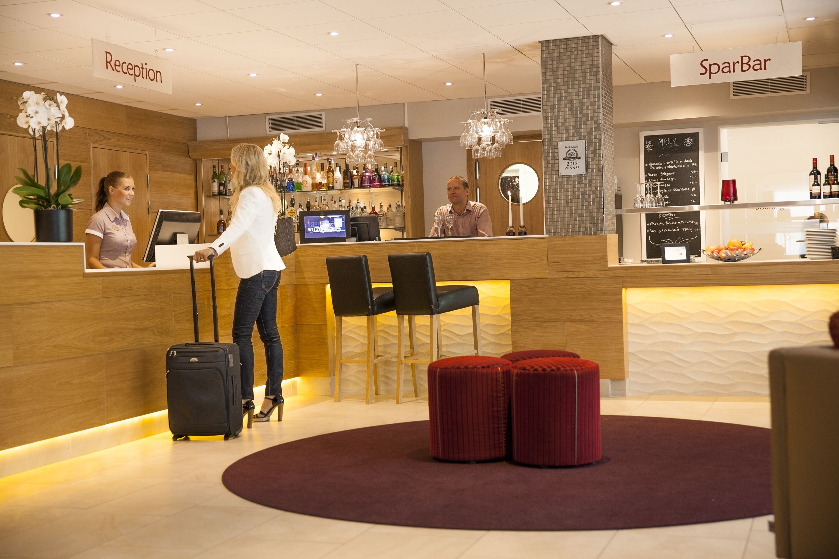 Spar Hotel Gårda - גטבורג - דלפק קבלה