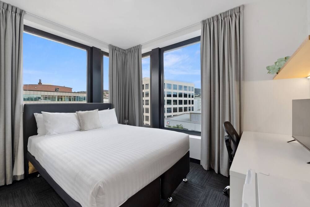 ألوريتي هوتل - هوبارت - غرفة نوم