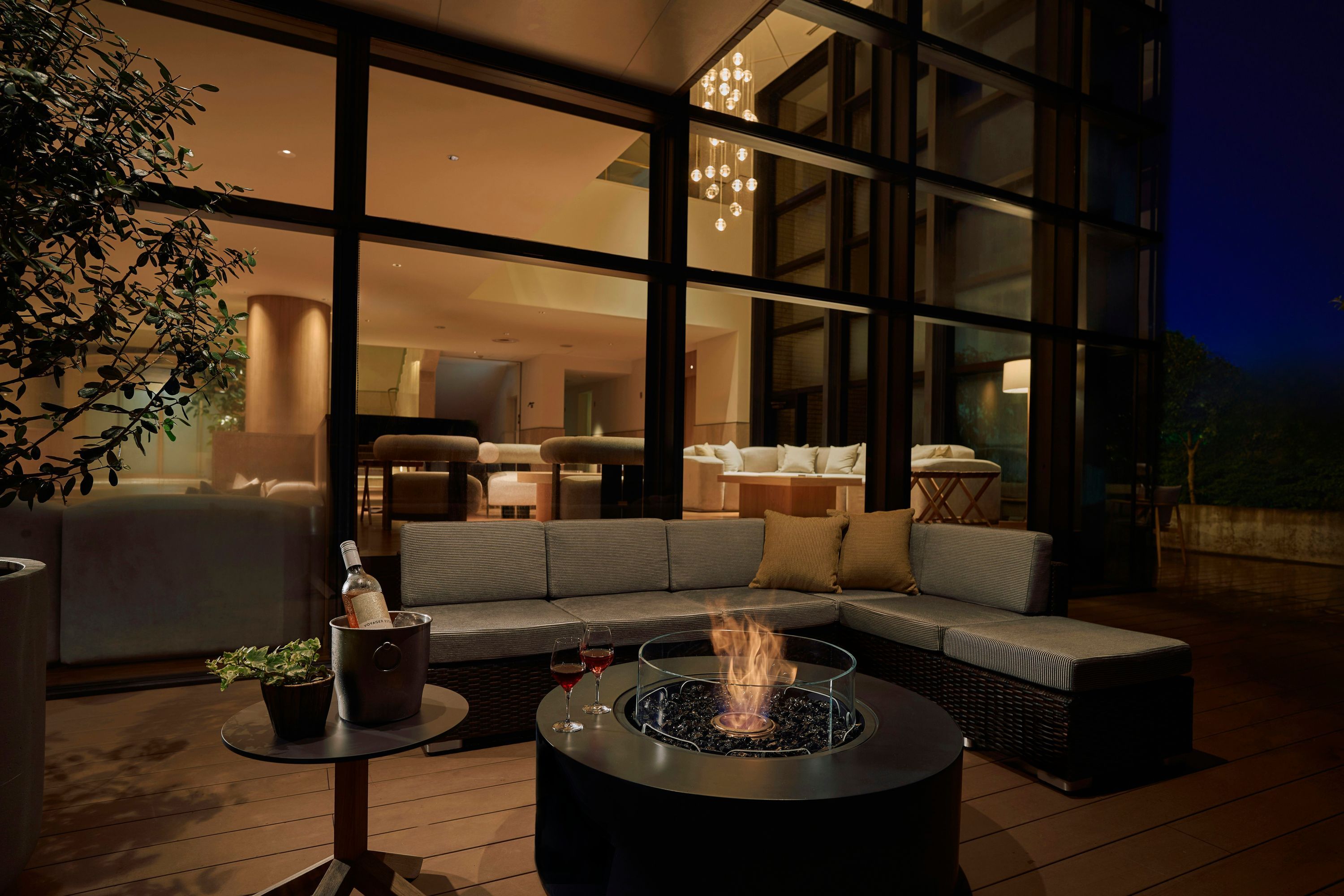 Hotel Grand Bach Atami Crescendo - אטאמי - פטיו