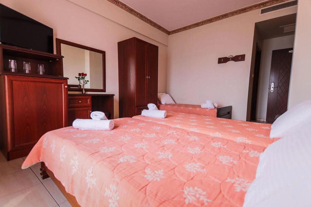 Kymata - Paralia - חדר שינה