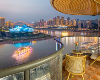 Nuanyu Drones show river view suite - Hongyadong Branch - Chongqing - Balcony