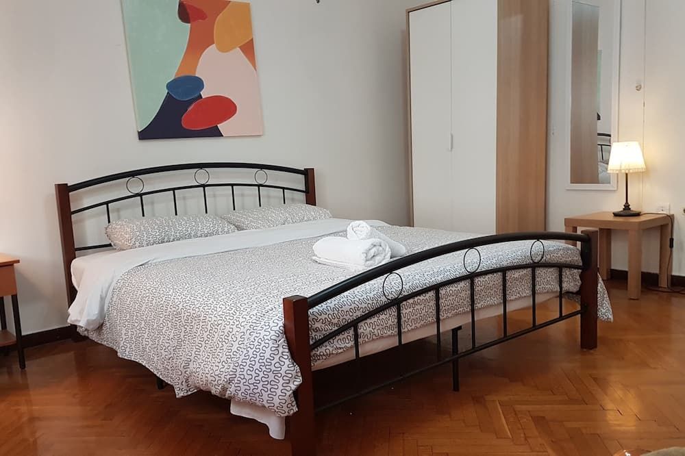 Erra - Teal - Athens Center, 110m², 4 Bd, 2 Bath - אתונה - חדר שינה