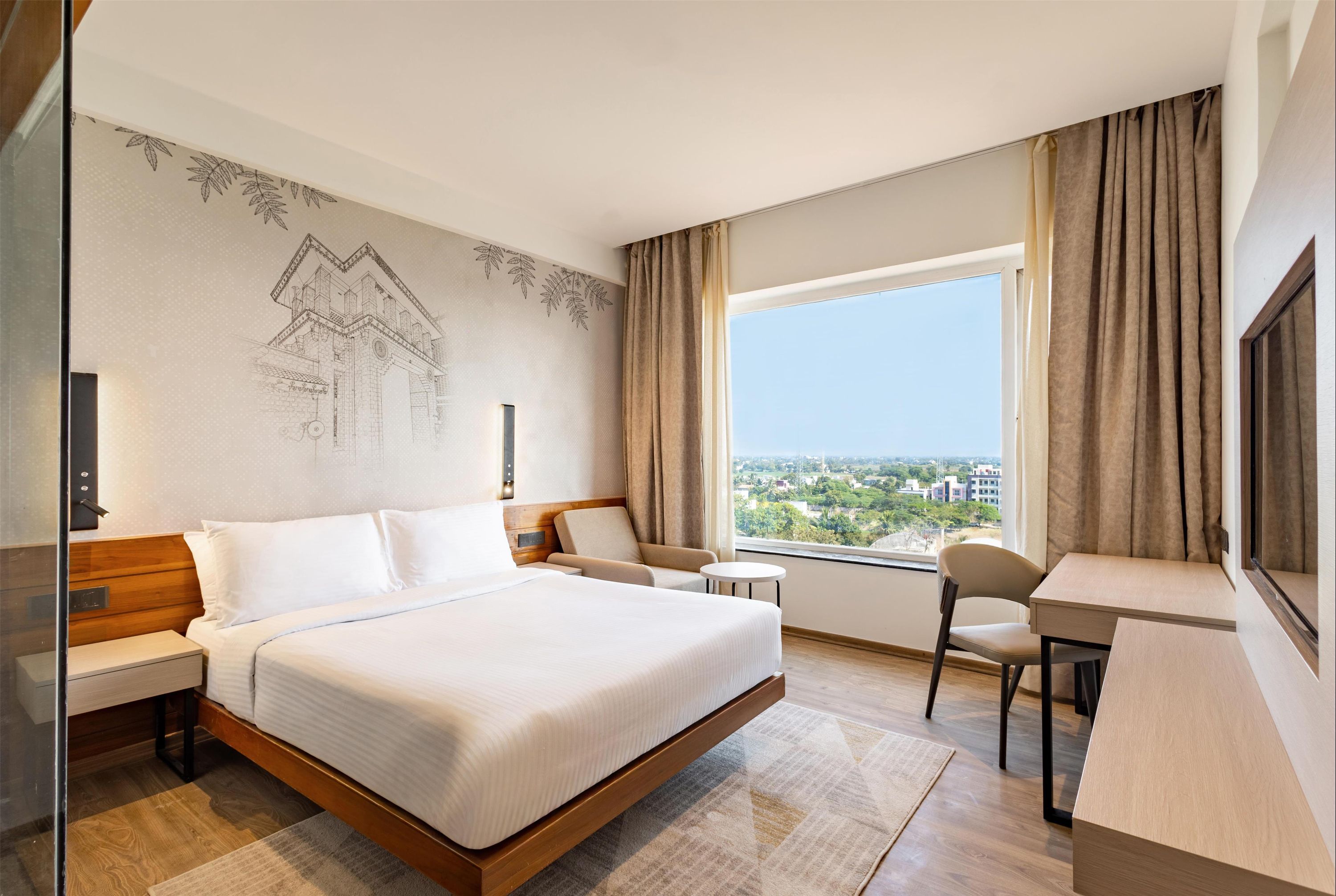 Temple Tree Hotel Shirdi, a member of Radisson Individuals - שירדי - חדר שינה