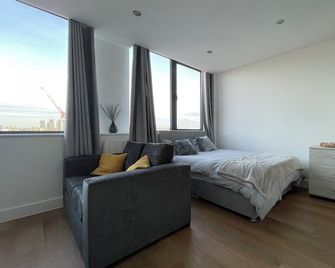 Amazing Views of the City - Manchester - Bedroom
