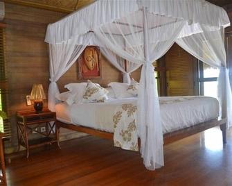 Motu Ahuna Villa the Unique Paradise on Bora -Bora - Vaitape - Sypialnia