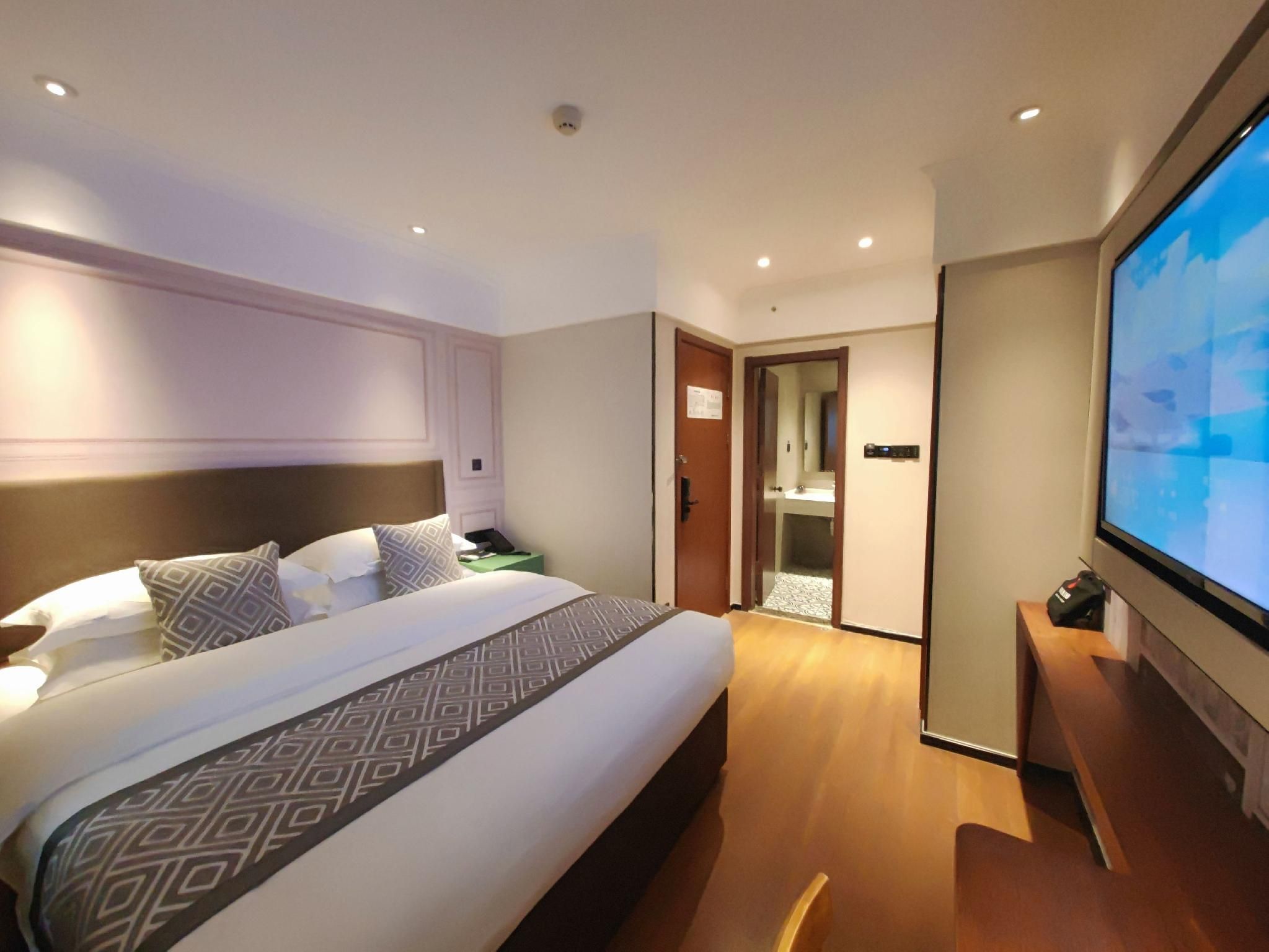 Gem Hotel Wuning Road Zhenping Road Metro Station - שנחאי - חדר שינה