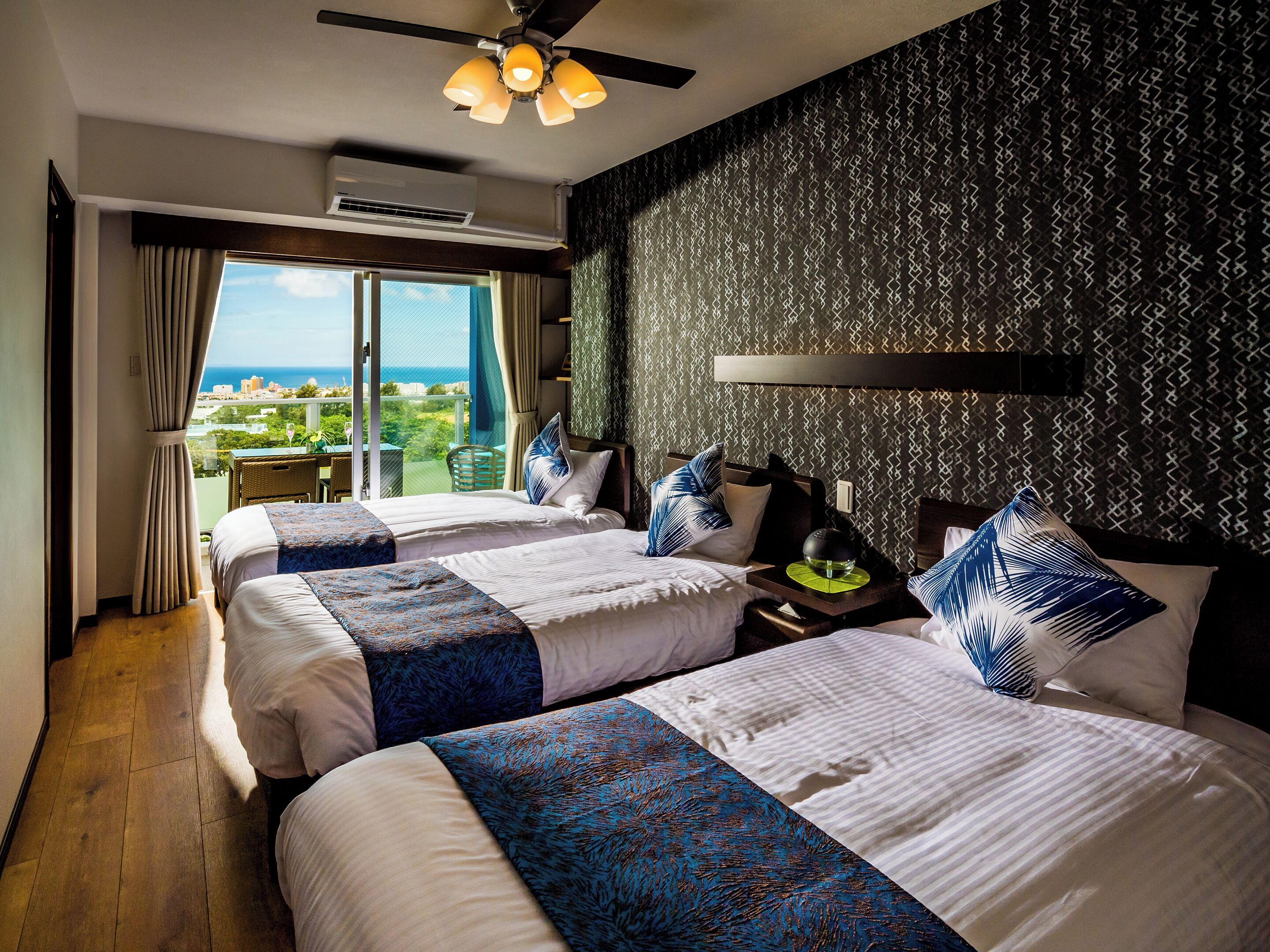 Zoe Resort The Sunset Village Okinawa Chatan - Chatan - Sypialnia