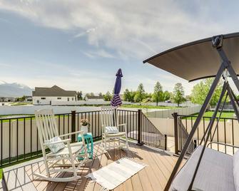 American Fork Vacation Rental w/ Private Hot Tub! - American Fork - Balcony