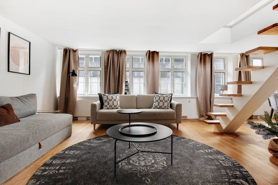 Downtown Dream Apartment in two Floors With Rooftop Balcony All Yours – København