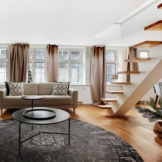 Downtown Dream Apartment in two Floors With Rooftop Balcony All Yours – København