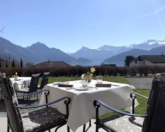 Hotel Friedheim - Weggis - Innenhof