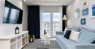 Elite Apartments Marine Cztery Oceany - Gdansk - Sala de estar