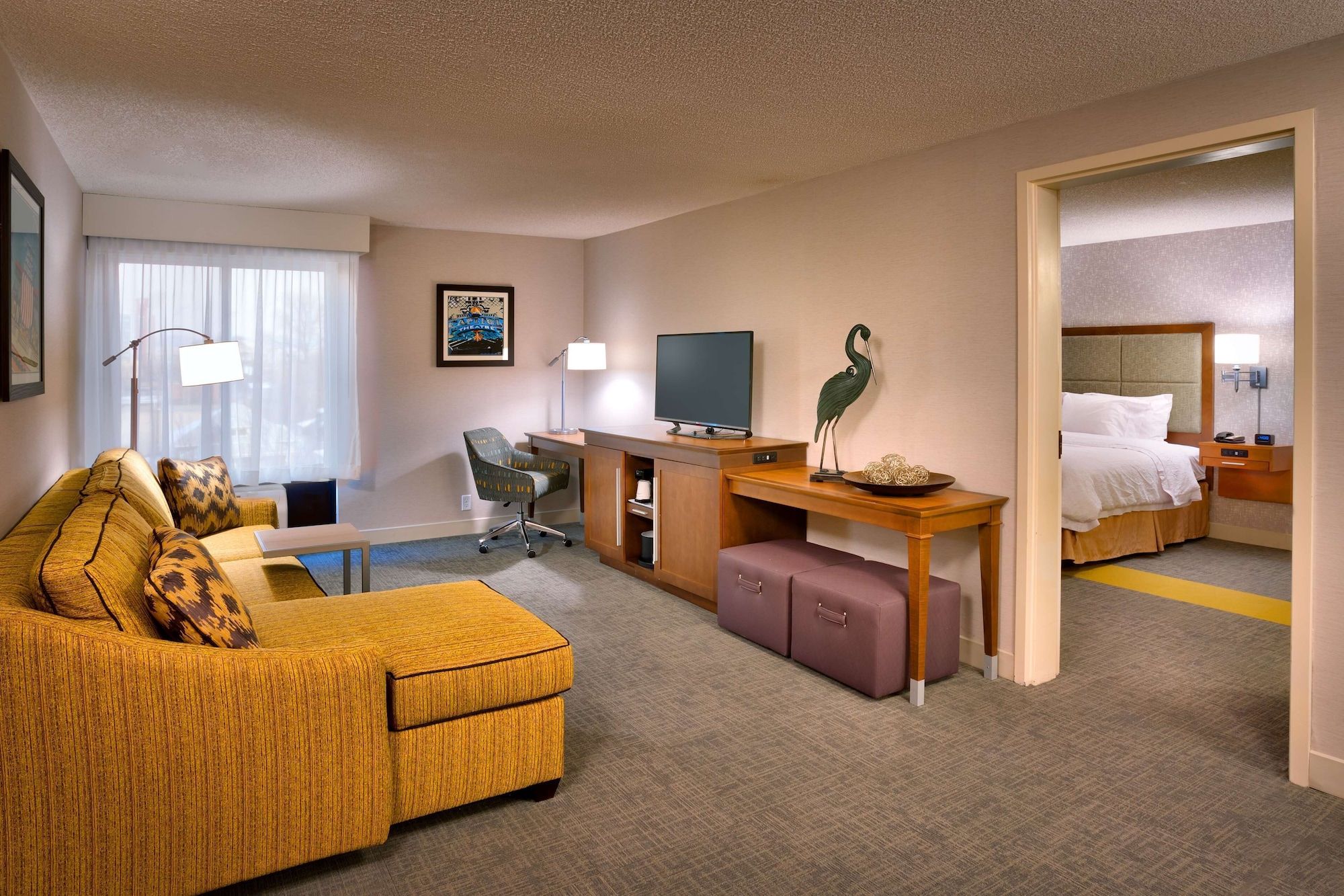 Hampton Inn Salt Lake City-Downtown - סולט לייק סיטי - סלון