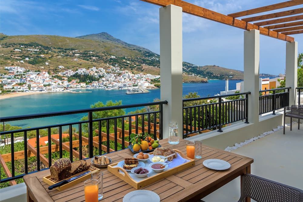 Belvedere Andros - Batsi - Balkon
