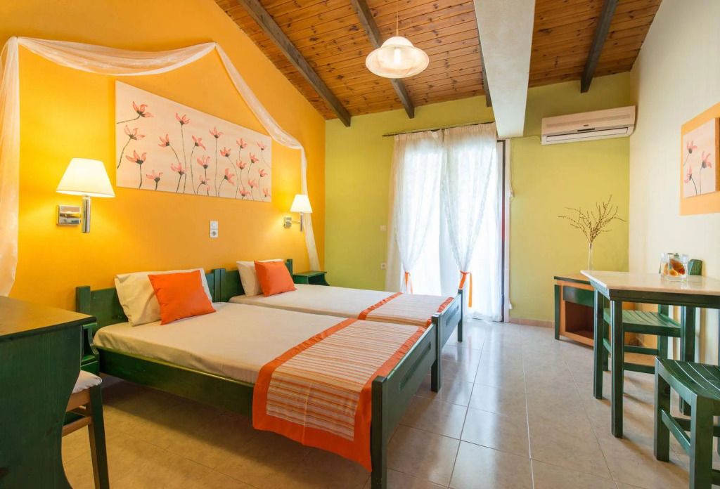 Two Brothers Studios & Apts - זאקינתוס (עיר) - חדר שינה