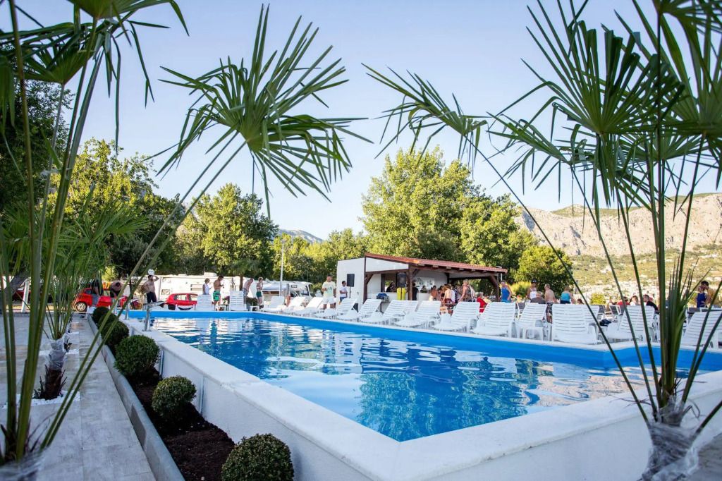 Bungalow Eco Mobile Homes Omis - Omiš - Zwembad