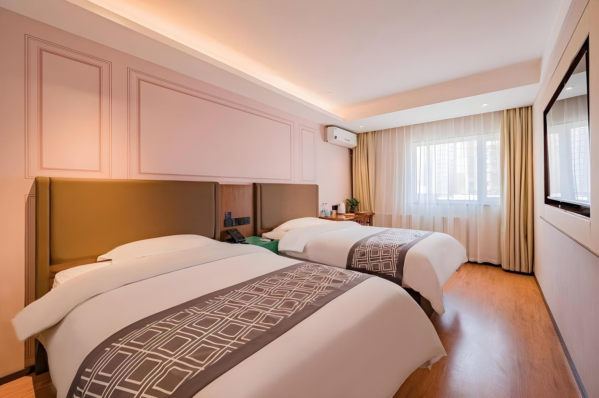 Greentree Inn Beijing Guangmingqiao Hotel - בייג'ין - חדר שינה