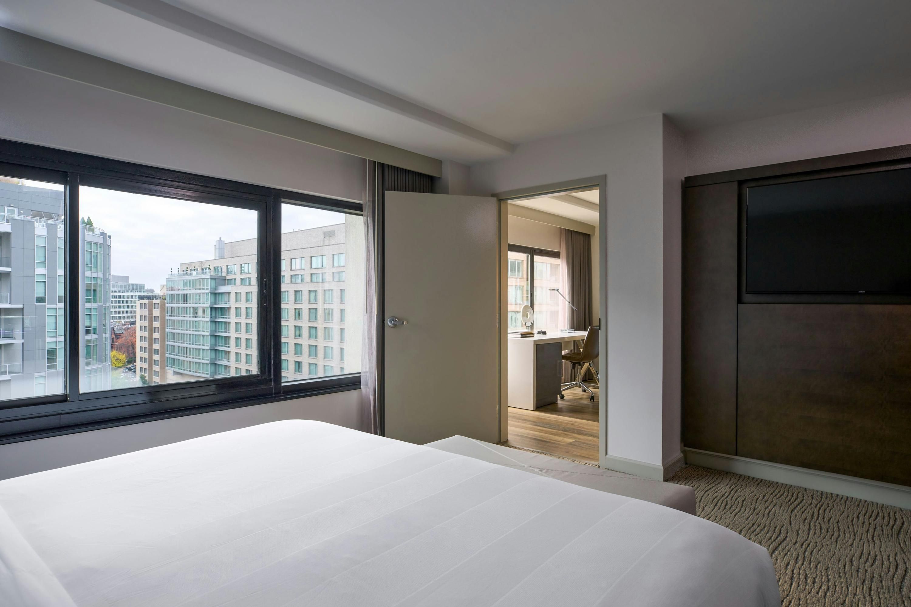 Marriott Hotel Washington Georgetown - וושינגטון די.סי - חדר שינה