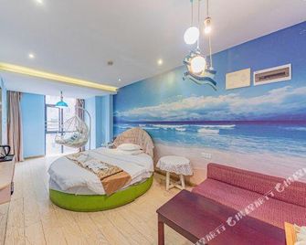 Xinxin Theme apartment (Chunxi Road Taigu Li Store) - Chengdu - Bedroom