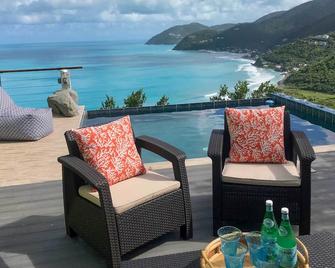 'Tortola Adventure' Private Villa: Ocean-View Pool - West End