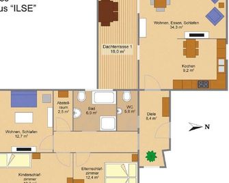 Ferienwohnung Penthaus Ilse - Großräschen