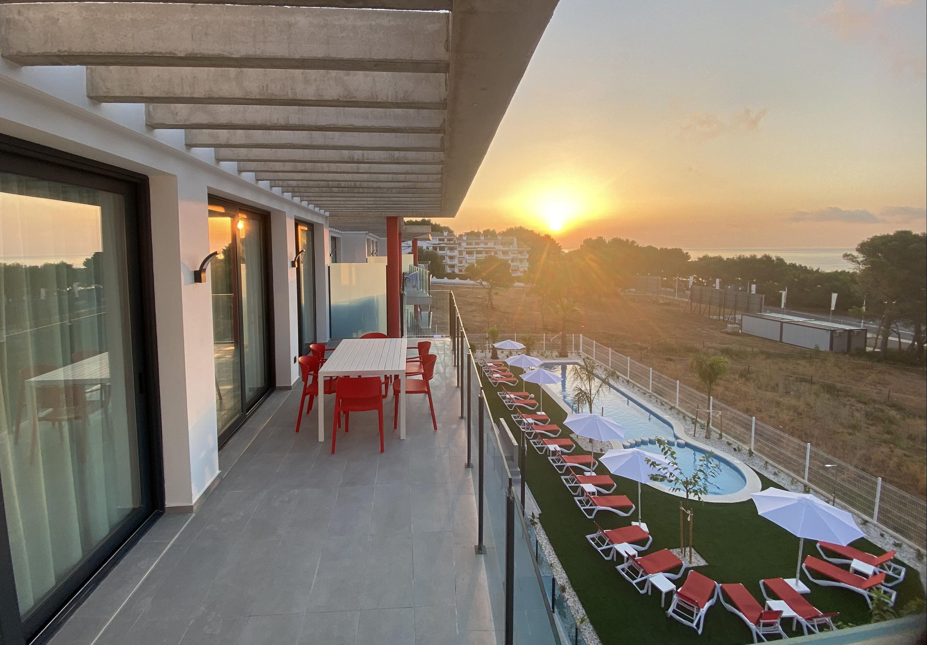 Azahar Beach Apartments - Alcossebre - Balkon