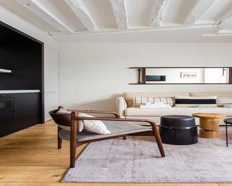 Cozy Apartment -2BR-6P- Cathédrale de Notre-Dame - Paris - Living room