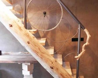 Hotel Green Ecolodge - Valdeblore - Escaleras