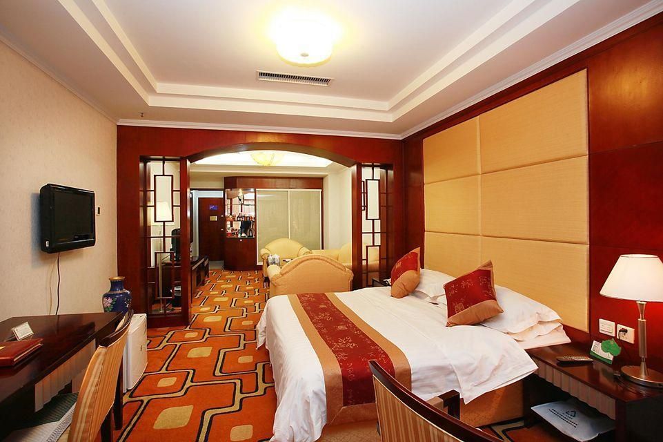 Yantai Golden Beach Hotel - יאנטאי - חדר שינה