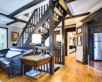 Le petit Manoir Spa et Vue sur rivière St Maurice - Grandes-Piles - Sala de estar