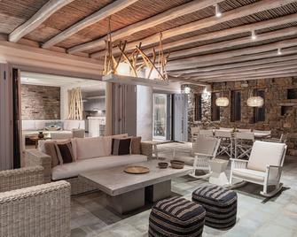 Saint Anna Villas Mykonos by Aura Homes - Mykonos - Living room