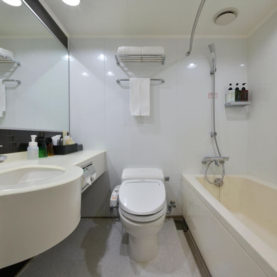 Bathroom view of Hotel Jal City Naha