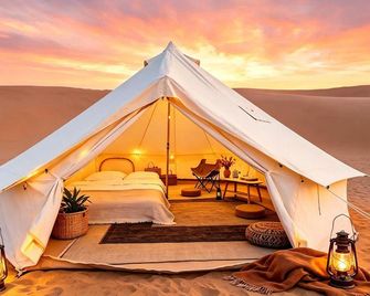 Zhongwei Shapo Tou Desert Wilderness Desert Stargazing Inn - Zhongwei - Habitación