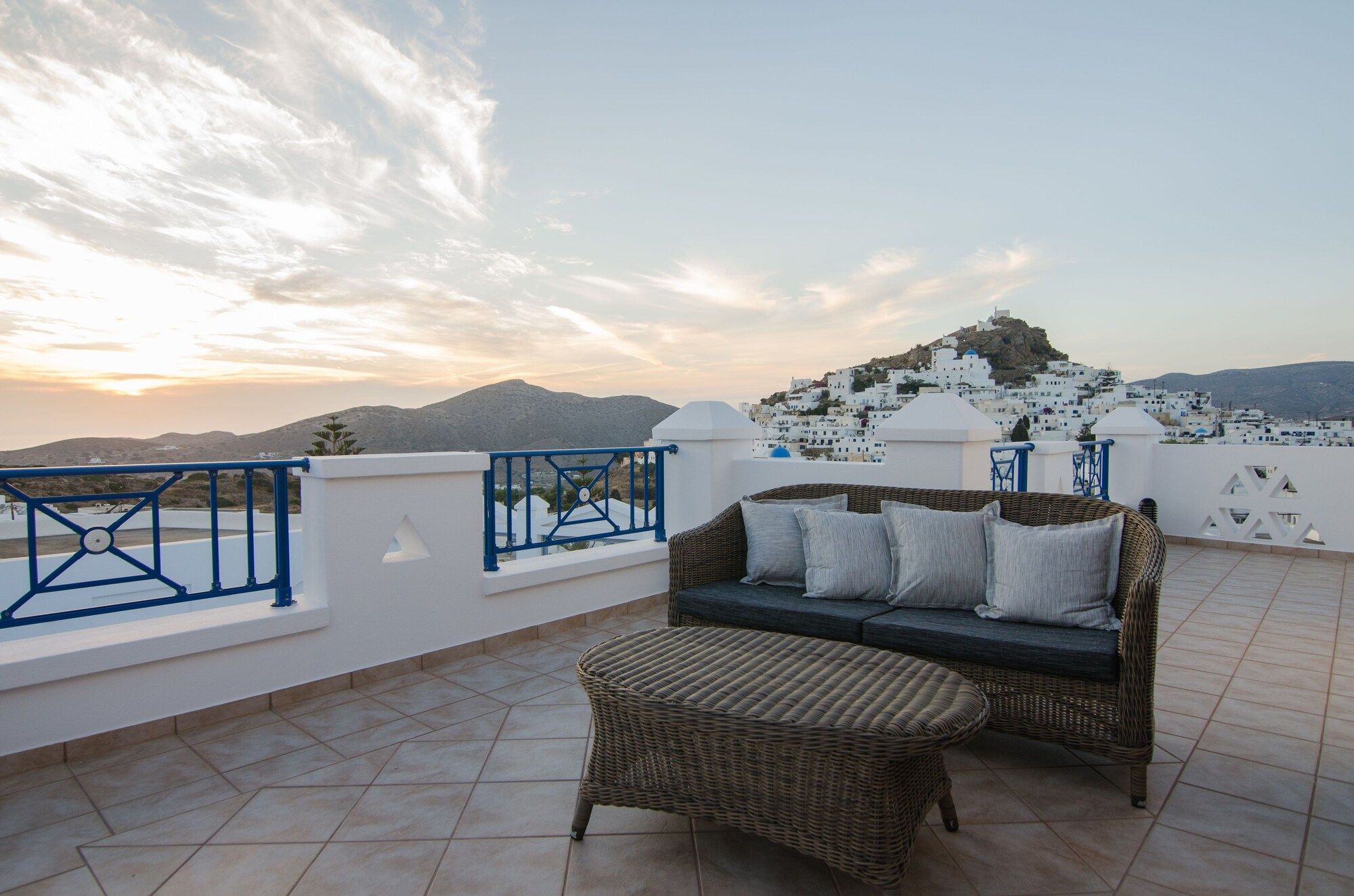 Lofos Village - Ios - מרפסת