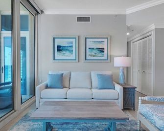 Sleeps 6-Stunning Ocean Front Views-Luxury Resort - Pensacola Beach - Sala de estar