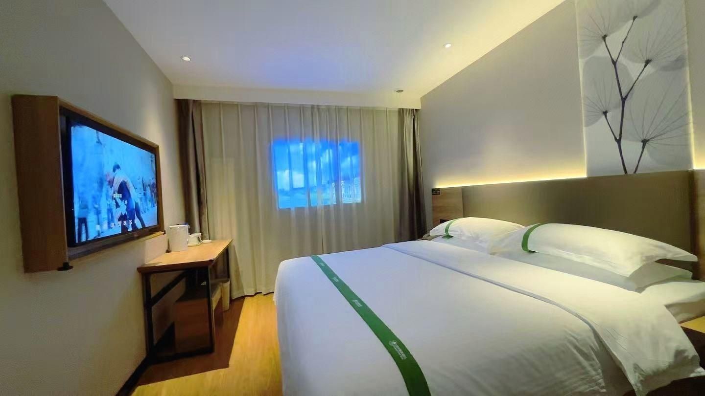 Greentree Inn Tianjin Huayuan Keyuan Business Hotel - تيانجين - غرفة نوم
