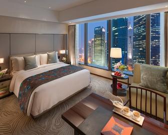 Mandarin Oriental Pudong, Shanghai - Şanghay - Yatak Odası