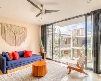 Amena Condo Tulum - Tulum - Pokój dzienny