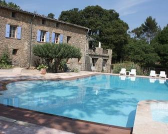 Cosy studo 2, detached in charming building, swimming pool in the middle of vineyards - Signes - Piscine