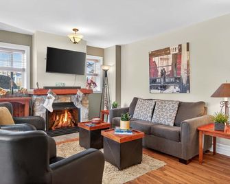 Condo MontBlanc Ski in Ski out - Saint-Faustin-Lac-Carré - Salon