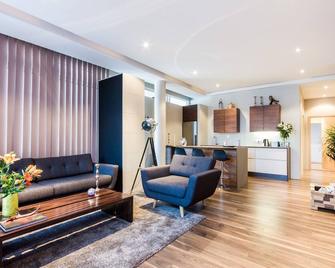 Brand New Two Bedroom Apartment In Central Reykjavik - Reykjavik - Vardagsrum