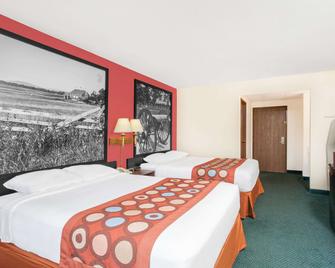 Super 8 by Wyndham Gettysburg - גטיסברג - חדר שינה