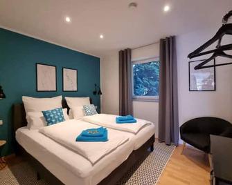 Charysma - Junior-Suite, modern, Terrasse, Parkplatz - Hamelin - Bedroom