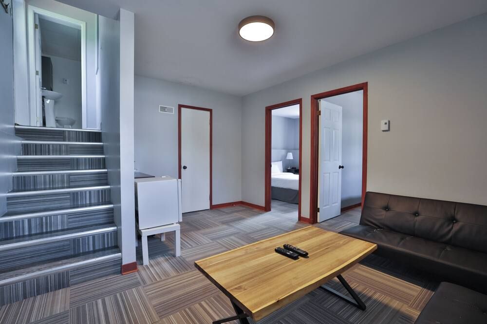 Auberge Valcartier - Par Aneyro - Saint-Gabriel-de-Valcartier - Sala de estar